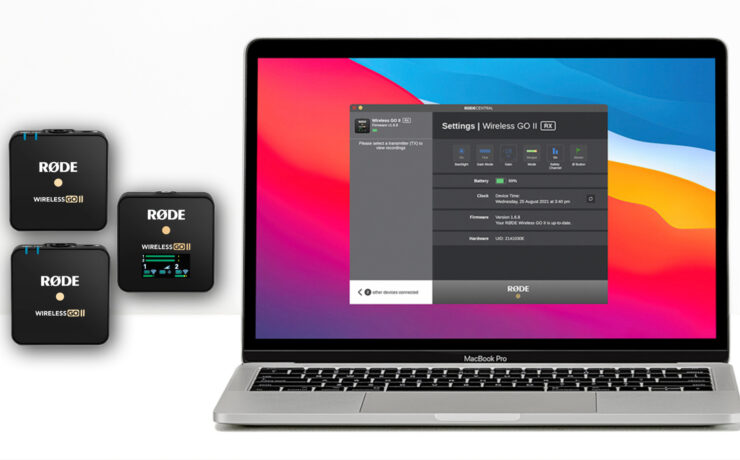 RØDE Wireless Go II Updates – RØDE Central V1.3