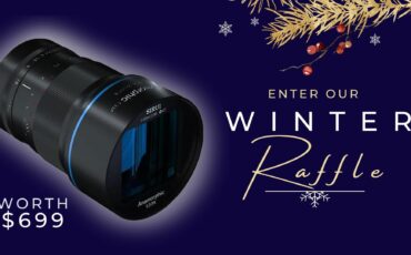 CineD's Winter Raffle – Win a SIRUI 50mm F1.8 Anamorphic 1.33X Lens