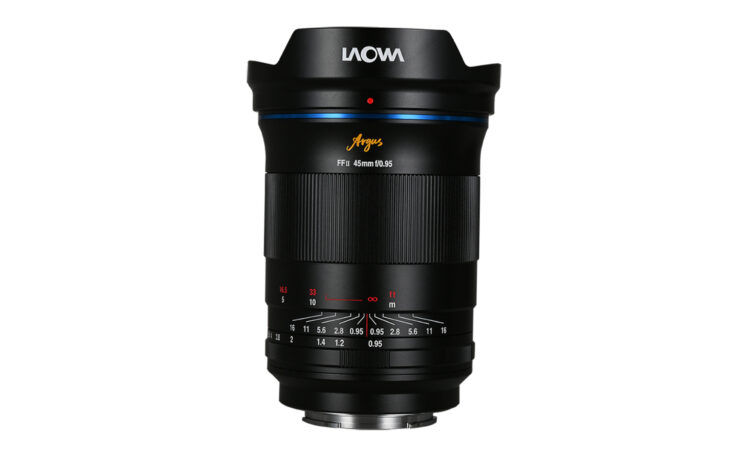 Lanzan el Laowa Argus 45mm f/0.95 FF para las monturas E, Z y RF