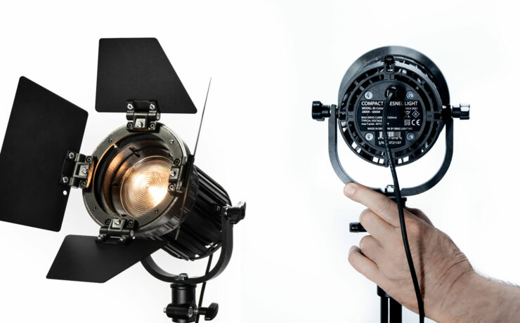 BB&S Compact Bicolor Fresnel Light - The Smallest LED Fresnel
