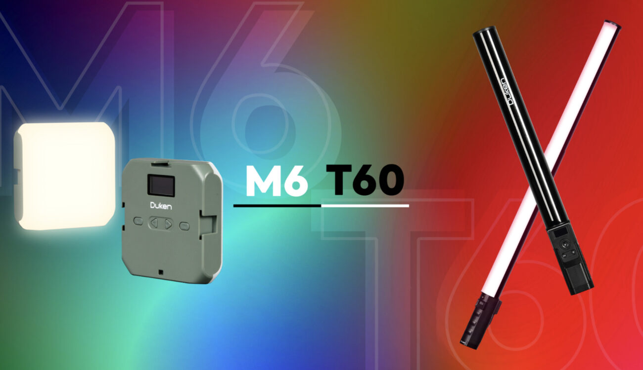 DUKEN T60 Telescopic Tube Light & M6 Mini RGB Light Announced