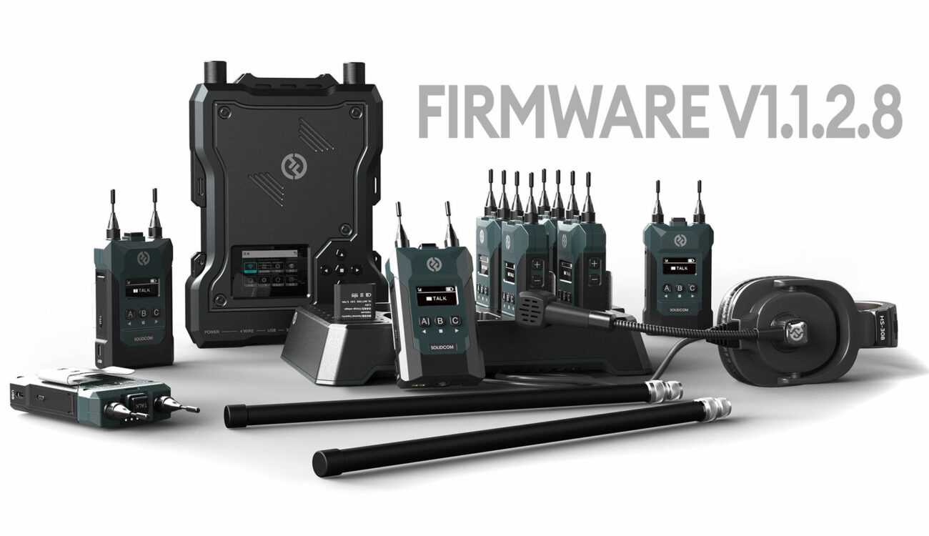 Hollyland Solidcom M1 Intercom Firmware Update – Adjustable Mic Gain, IP Allocation, and More