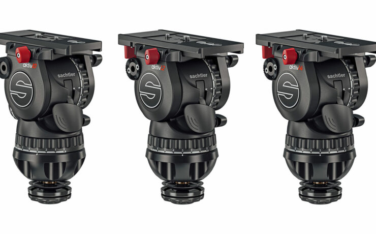 Sachtler aktiv10T, aktiv12T and aktiv14T 100mm Tripod Heads Released