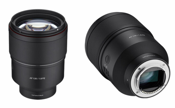 Samyang AF 135mm f/1.8 FE Lens Announced – Lightweight & Fast Telephoto Prime