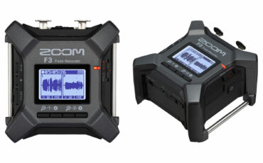 Zoom F3 Portable 2-Channel 32-Bit Float Audio Field Recorder Announced