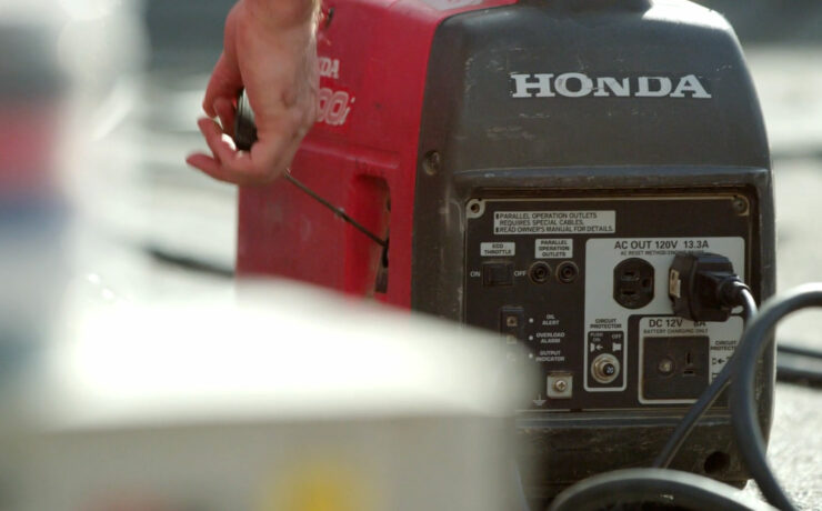 Using Honda Generators in Filmmaking