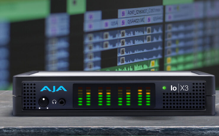 AJA Io X3 Announced – Multi-Channel 2K Video & Audio I/O via Thunderbolt 3