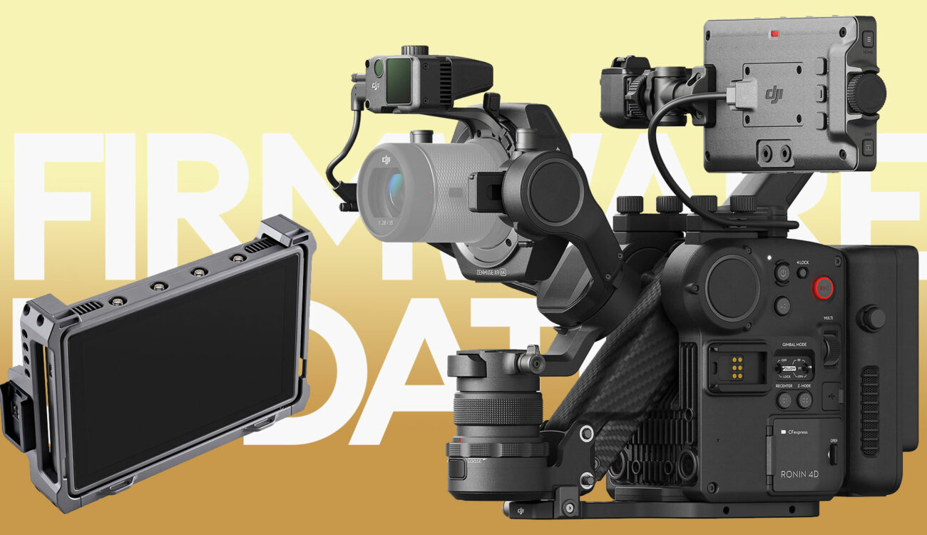 DJI Ronin 4Dファームウェアのアップデートは2022年2月と6月に予定