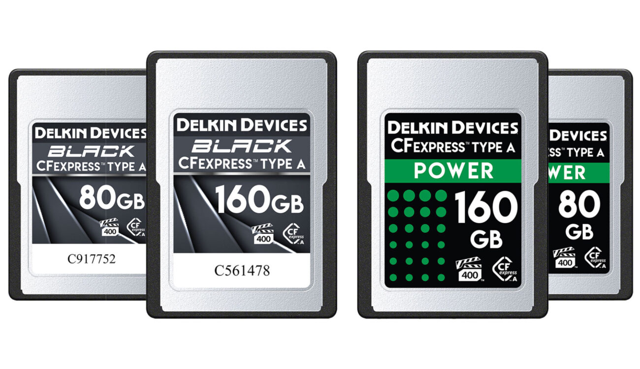 Delkin Devices CFexpress Type A Cards in 80GB and 160GB Sizes Released
