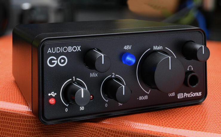 PreSonus AudioBox GO Introduced - Ultra-Affordable Compact Audio Interface