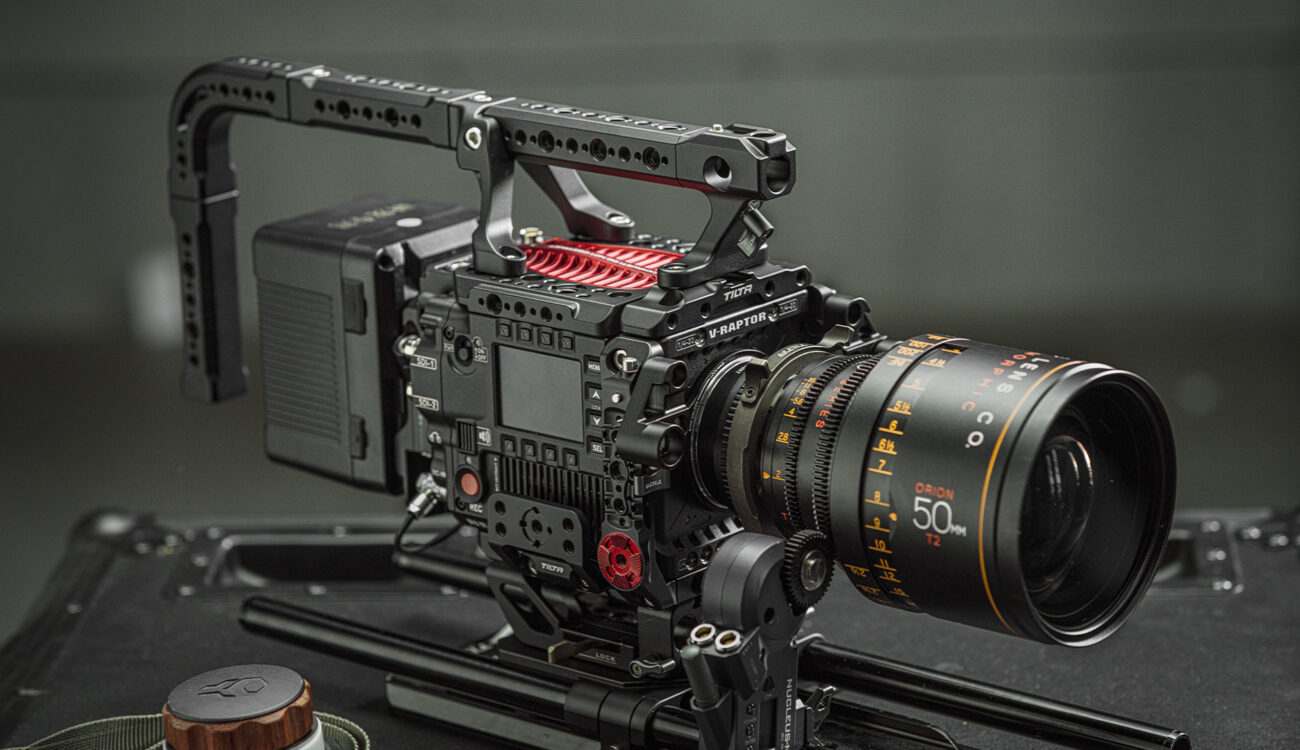 Tilta Camera Rig for RED V-RAPTOR Released – Complete Pack Of Mechanical and Electronic Accessories