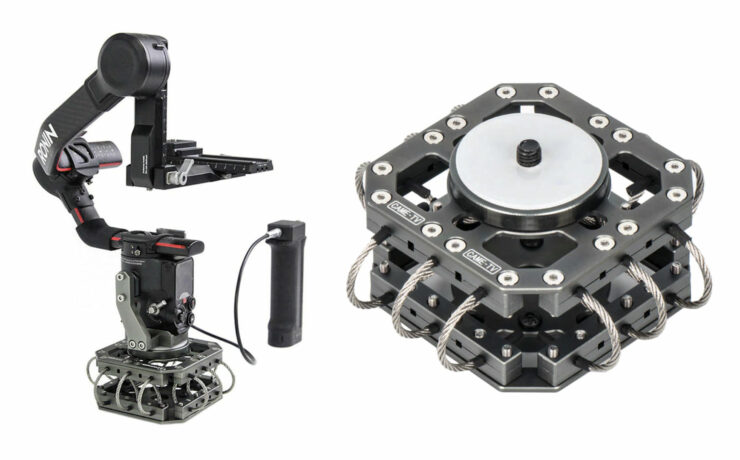 Lanzan la base aisladora y el adaptador CAME-TV para el DJI Ronin RS2