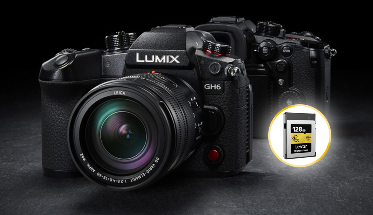Panasonic LUMIX GH6 Promo – Free 128GB Lexar CFexpress Type B Card