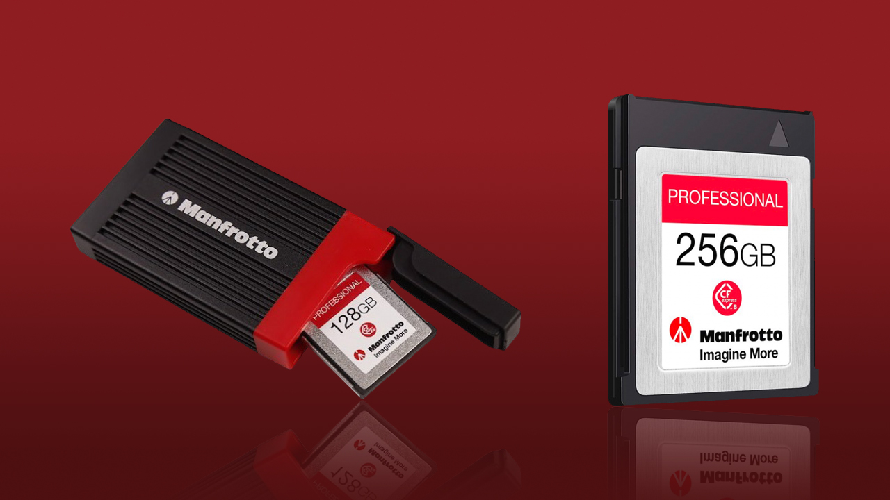 マンフロットがCFexpress Type-Bカードリーダーを発売