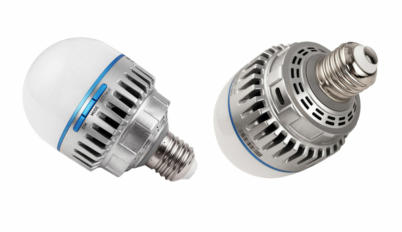 NANLITE PavoBulb 10C Released - 10W RGBWW E27 Bulb for Filmmakers