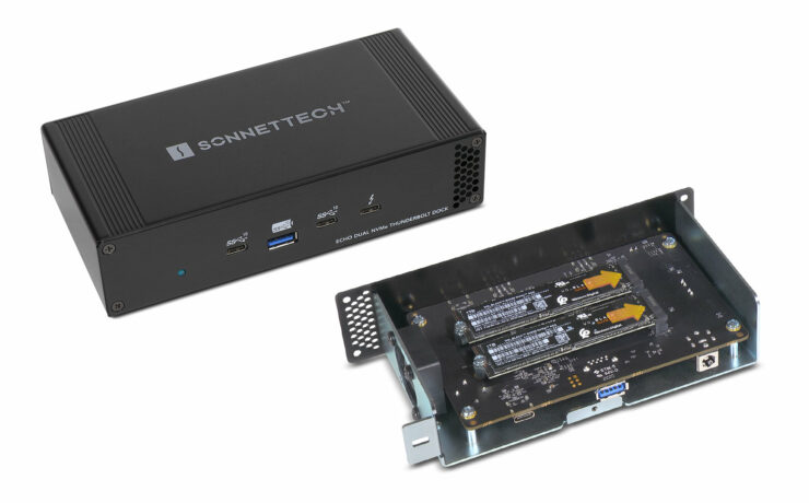 Sonnet Echo Dual NVMe Thunderbolt Dock Released