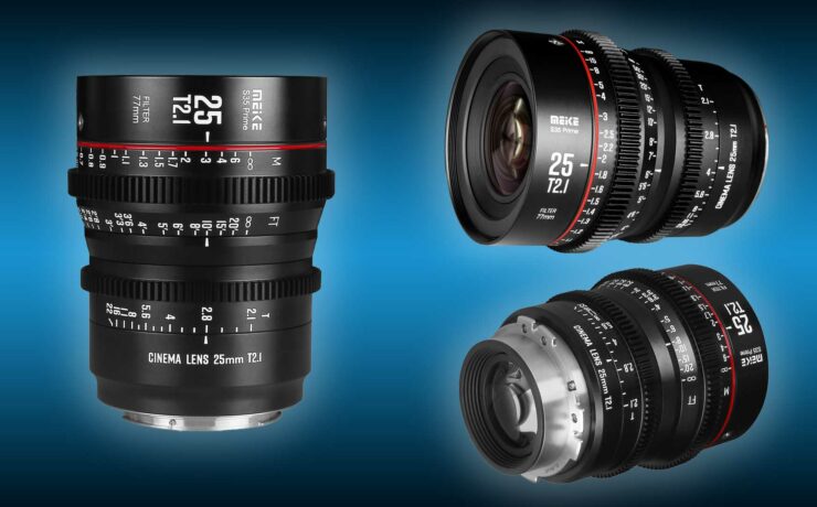 Meike S35 25mm T2.1 Cine Lens Announced