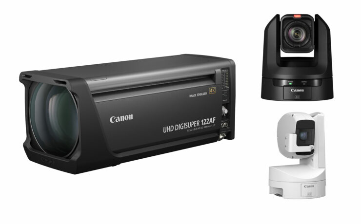 Canon UHD DIGISUPER 122 AF Broadcast Zoom and PTZ Camera Driver Update Announced