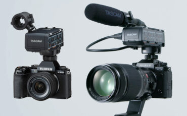 FUJIFILM X-T4 and X-S10 Firmware Adds Support for TASCAM Audio Adapter