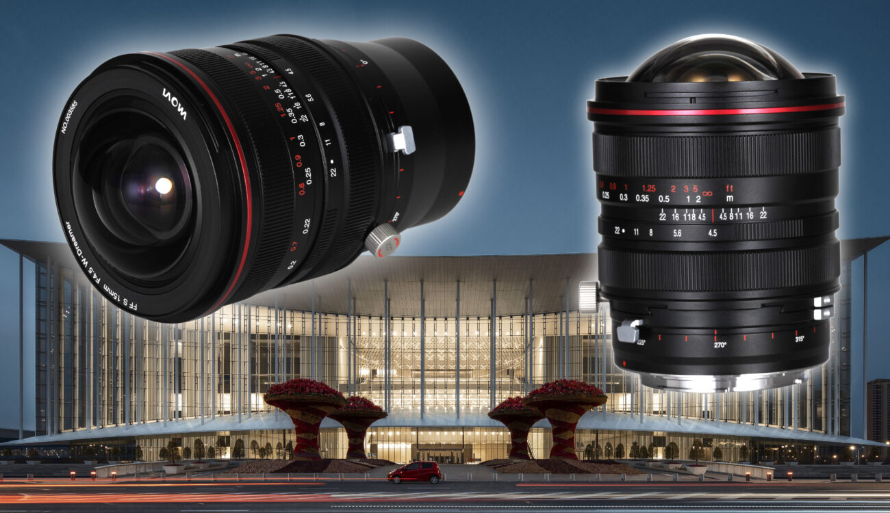 Laowaが15mm F4.5R Zero-D Shift Lensを 発表