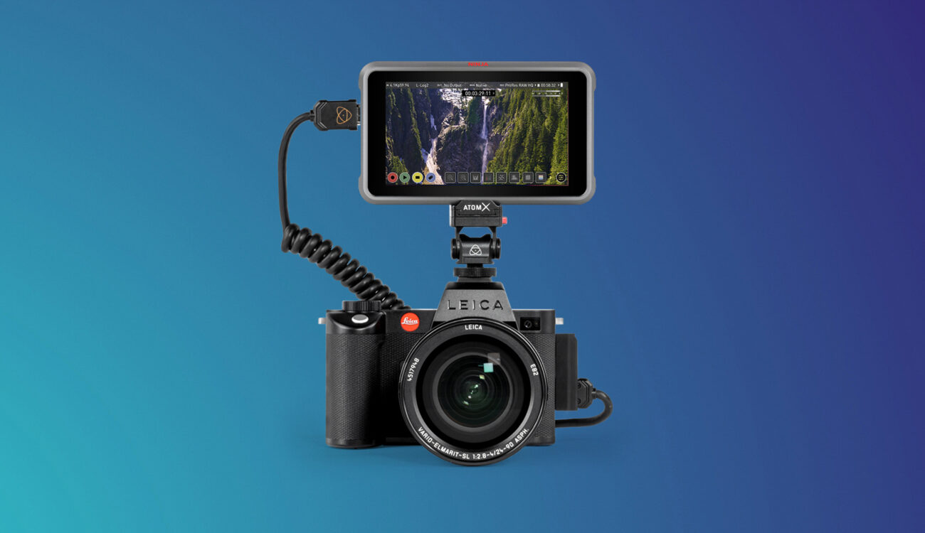 Leica SL2-S Gets ProRes RAW Support With Atomos NINJA V and V+