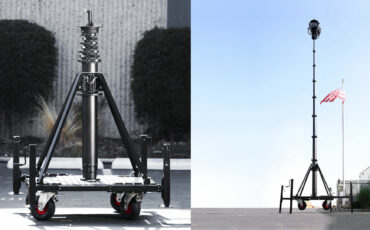 Matthews Air Climber 25 Feet Pneumatic Light Stand Introduced