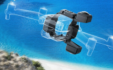 Insta360 Sphere – Camera Belt for DJI Air 2/2S Creates "Invisible Drone" Shots