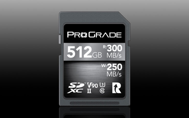 ProGrade Digital 512GB UHS-II V90 SDXC Card Now Available