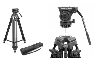 SHAPE SVT10K Introduced – 75mm Bowl Fluid Head 3-Stage Video Tripod