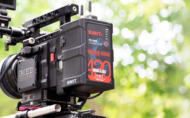 Anuncian la SWIT PB-C420S - Batería de alta capacidad de 420Wh con montura V-Mount