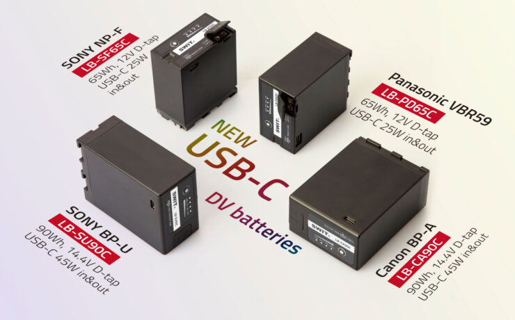 SWIT USB-C Series DV Batteries Introduced