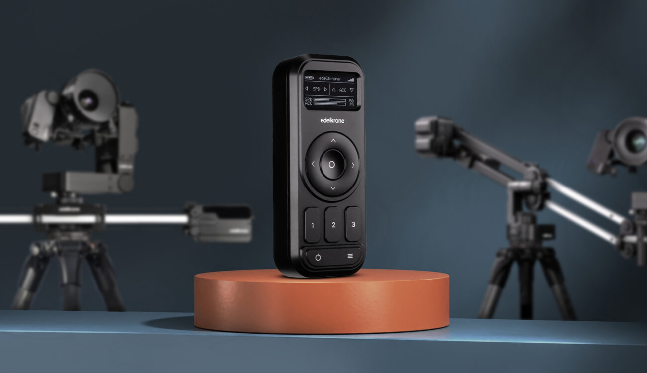 Lanzan el Controlador edelkrone V2 - Mayor duración de la batería, conexión por cable y pantalla más grande