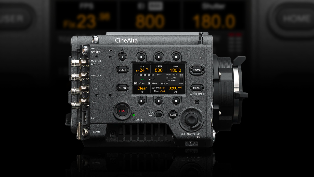 Sony VENICE 2 Camera Menu Simulator Now Available
