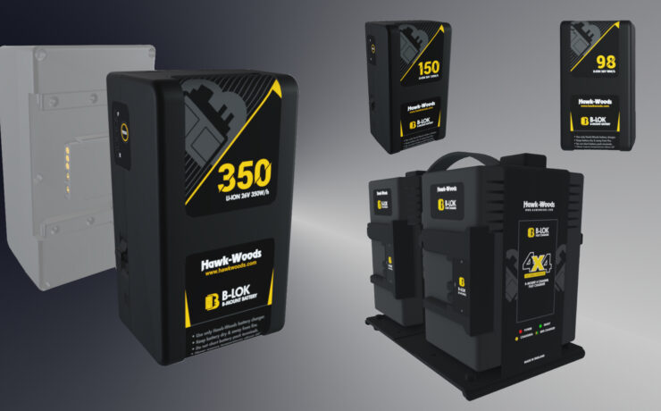 Hawk-Woods B-Lok Batteries Released – Power System for ARRI Alexa 35