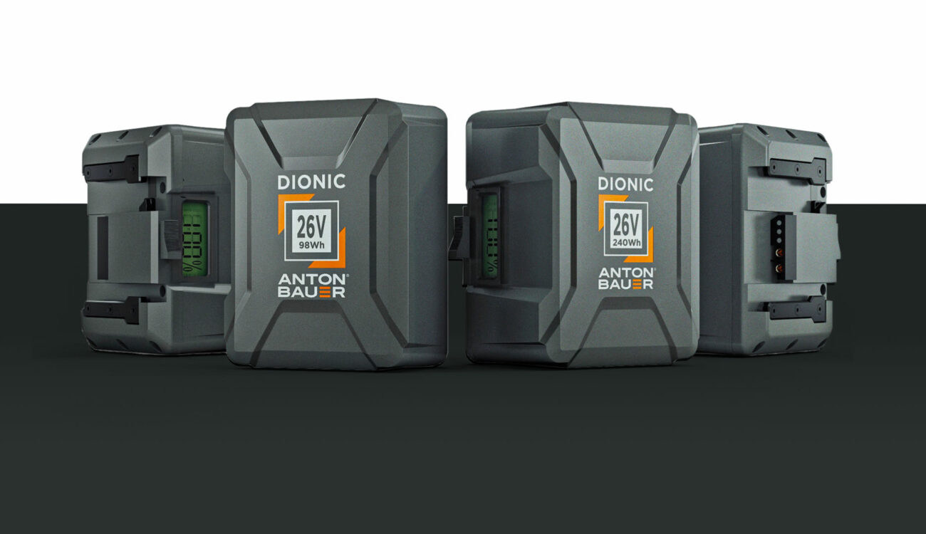Anton Bauer Expands Dionic Series With B-Mount Options