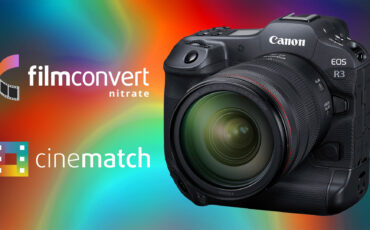 FilmConvert Nitrate and CineMatch now Support the Canon EOS R3