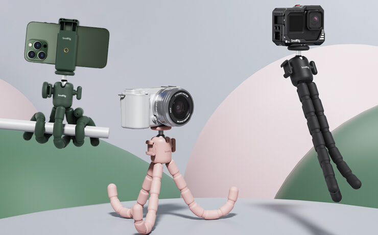 SmallRig VT-09 Octopus  Released – Flexible Tripod for Vloggers
