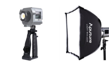 Aputure amaran COB 60 Accessories Announced - Light Box 45x45 and Handle Bracket