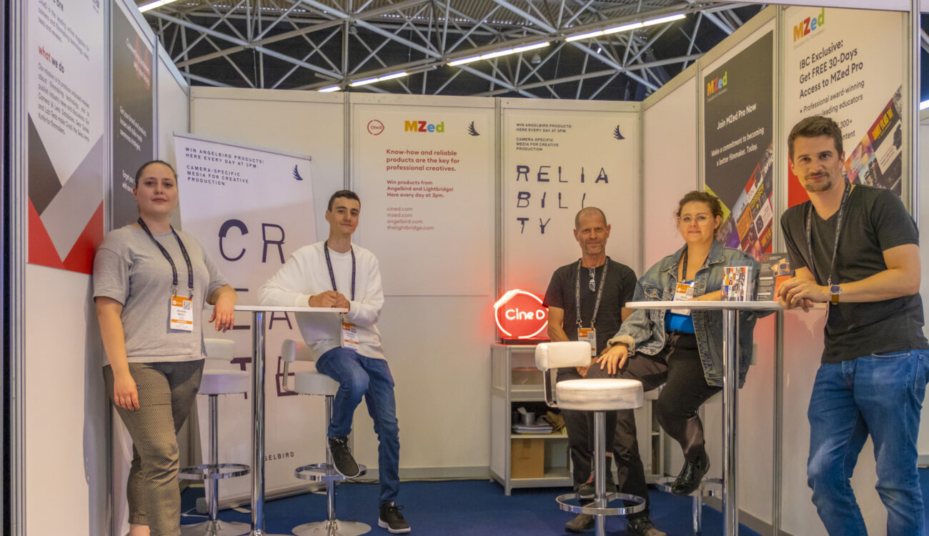 CineD Stand at IBC 2022: Win Angelbird & Lightbridge Prizes Every Day!