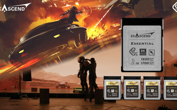 Exascend Essential 2TB CFexpress Type B Memory Card Announced With Faster Write Speed