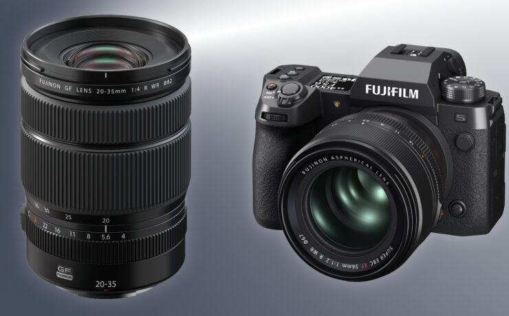 FUJIFILM XF 56mm F1.2 for X Mount and GF 20-35mm F4 for G Mount Announced