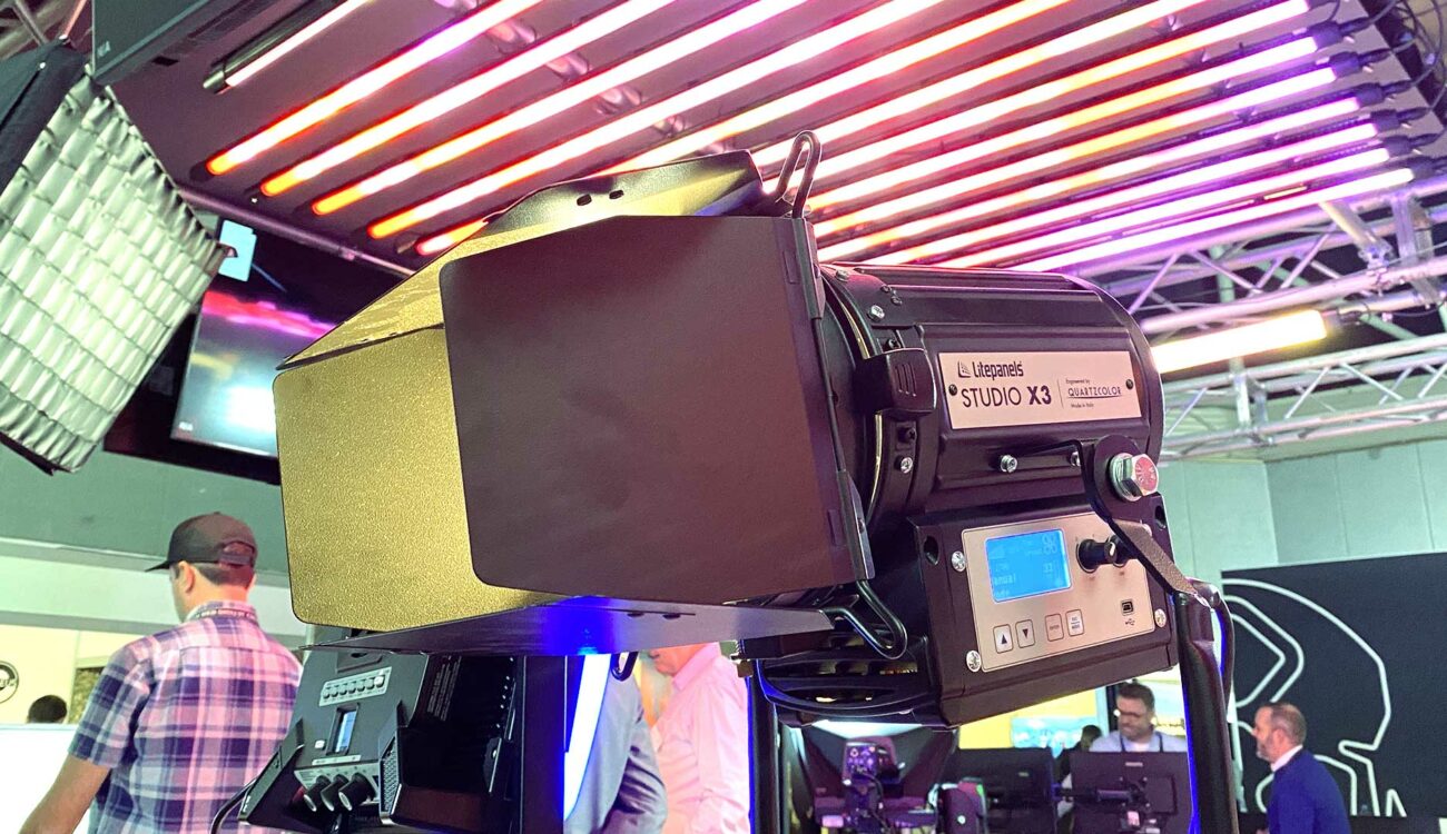 Litepanels Studio X Broadcast LED Fresnel Lights Released