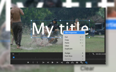 AdobeがPremiere Pro 22.6をリリース - タイトルのマスキング強化、自動ダッキングの改善