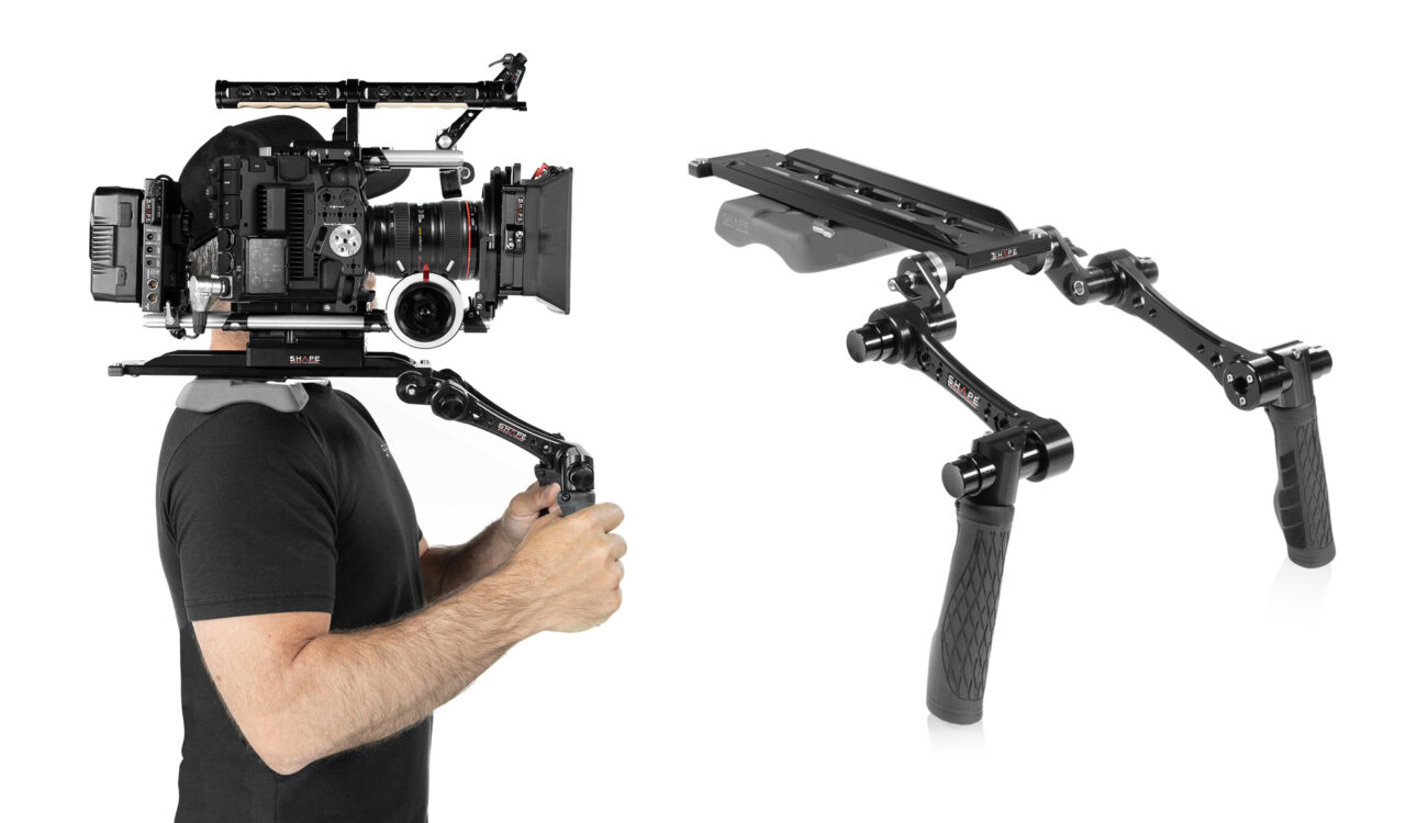 SHAPE HSMDV – ARRI Dovetail Shoulder Mount with Hand15 Handles Now Available