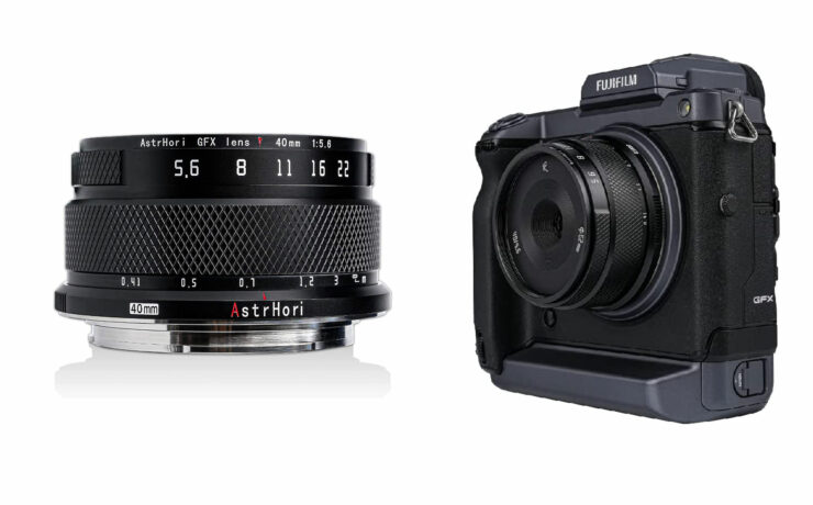 AstrHori 40mm F/5.6 Lens for FUJIFILM GFX Medium Format Released