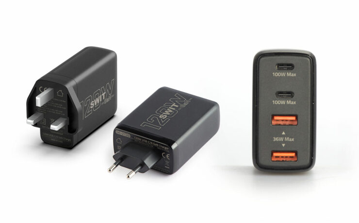 SWIT UC-2120 120W USB-C/A GaN Charger Released