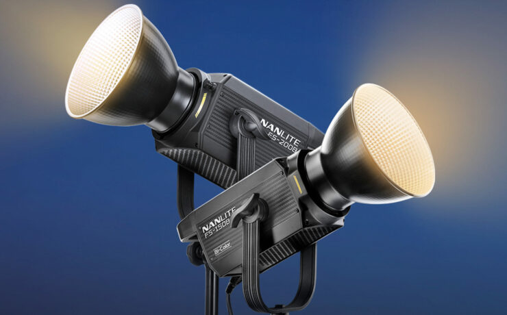 NANLITE FS-150B and FS-200B Announced - Bi-Color LED Spotlights with Bowens Mount