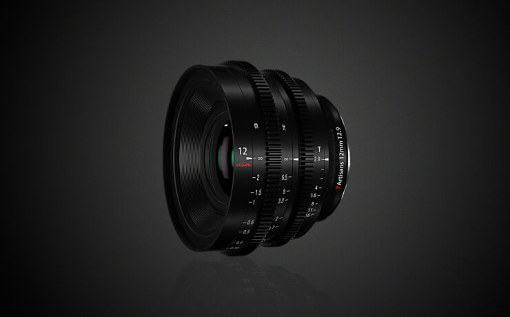 7Artisans 12mm T2.9 Vision Series APS-C Cine Lens Released