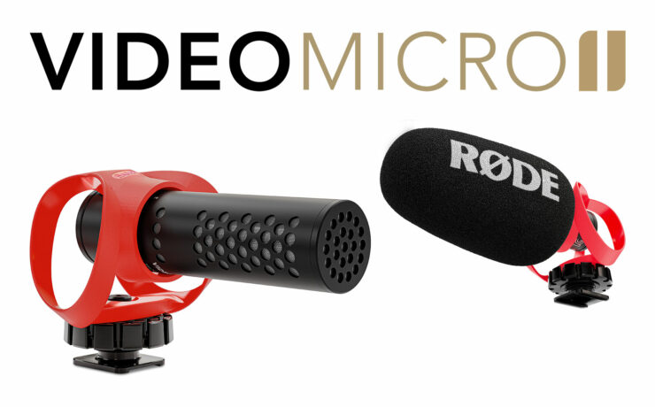 RØDE VideoMicro II Released - Ultra-Compact and Lightweight On-Camera Shotgun Microphone