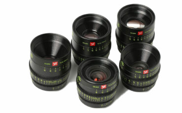 KIPON COLIBRI 24/35/50/75/90mm T2.5 Full-Frame Cinema Lenses Announced